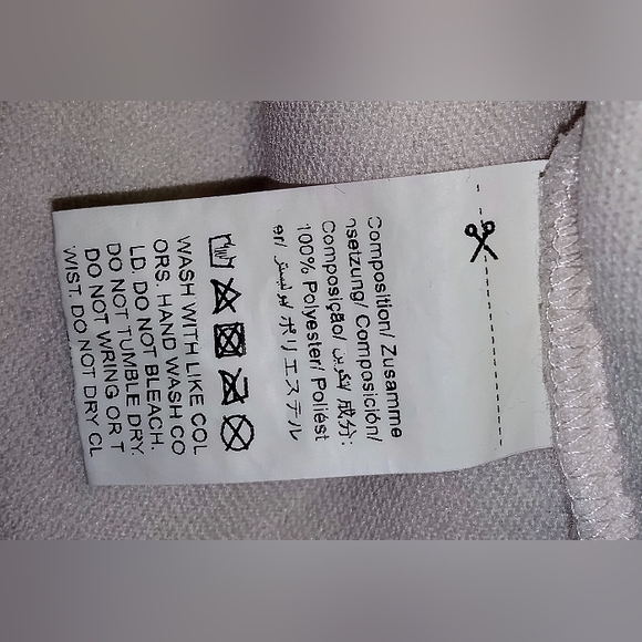 Shein Women Pink/White Drop Shoulder Soft Plush Crop Jacket Size Large - Picture 10 of 11